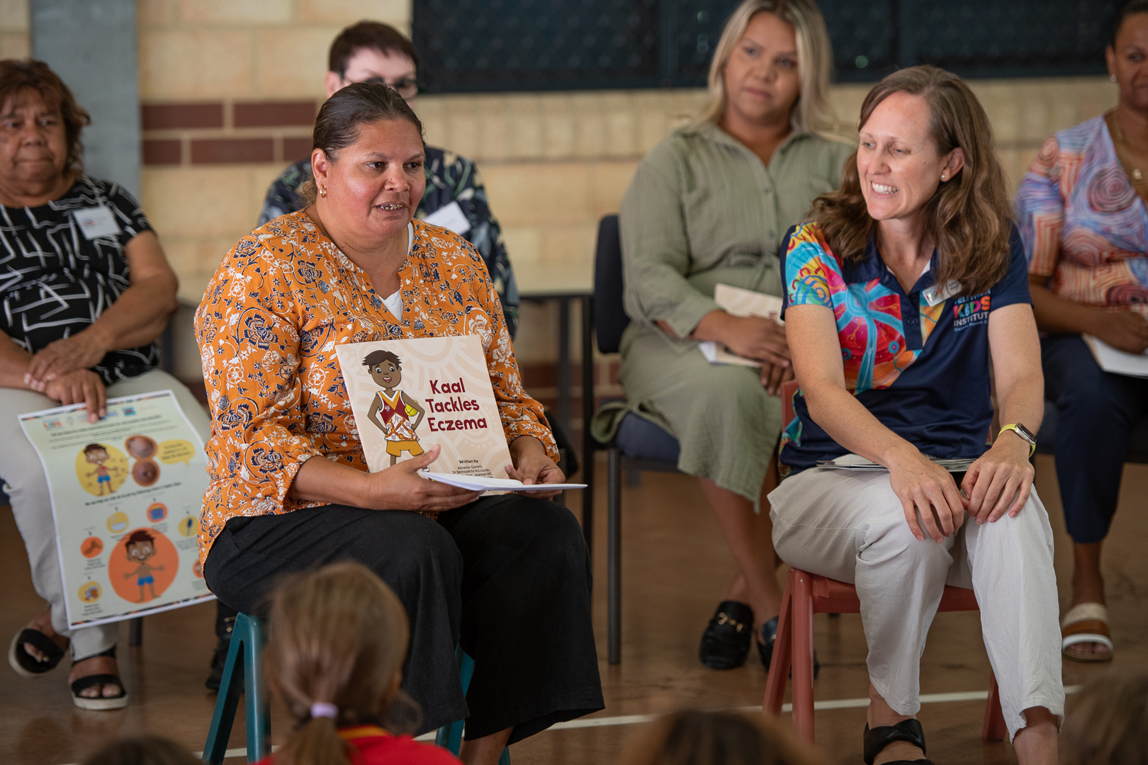 people discussing the kaal tackles eczema book